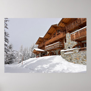 Skizentrum Chalet Poster