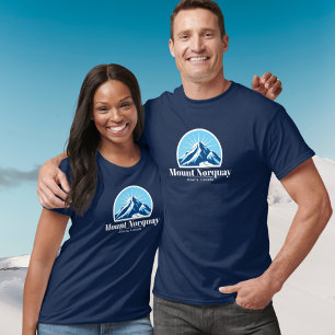 Skizentrum Monte Norquay Alberta Souvenirgeschenk T-Shirt