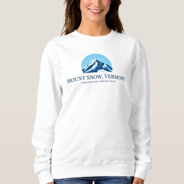 Skizentrum Mount Snow Vermont Pullover (Vorderseite)