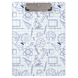 Skizze Bildung Elements Science Klemmbrett