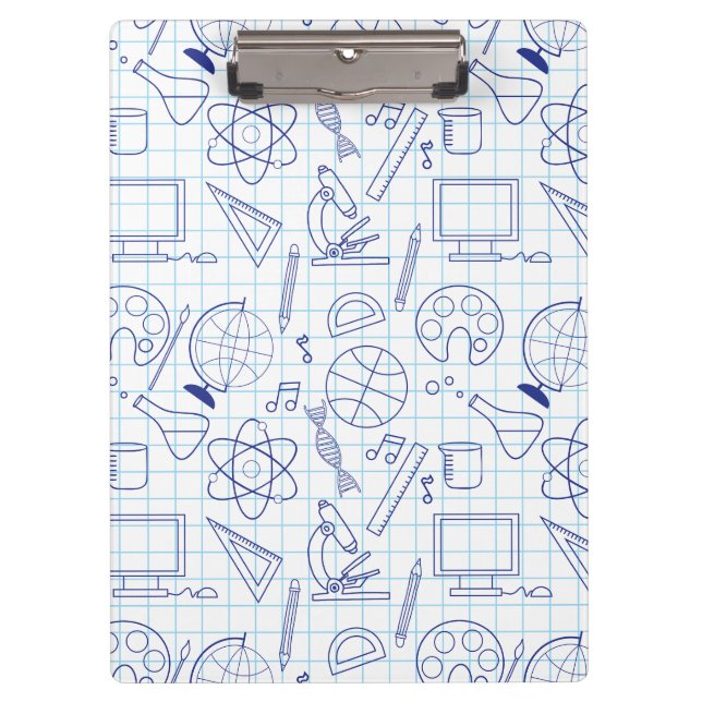 Skizze Bildung Elements Science Klemmbrett (Vorderseite)