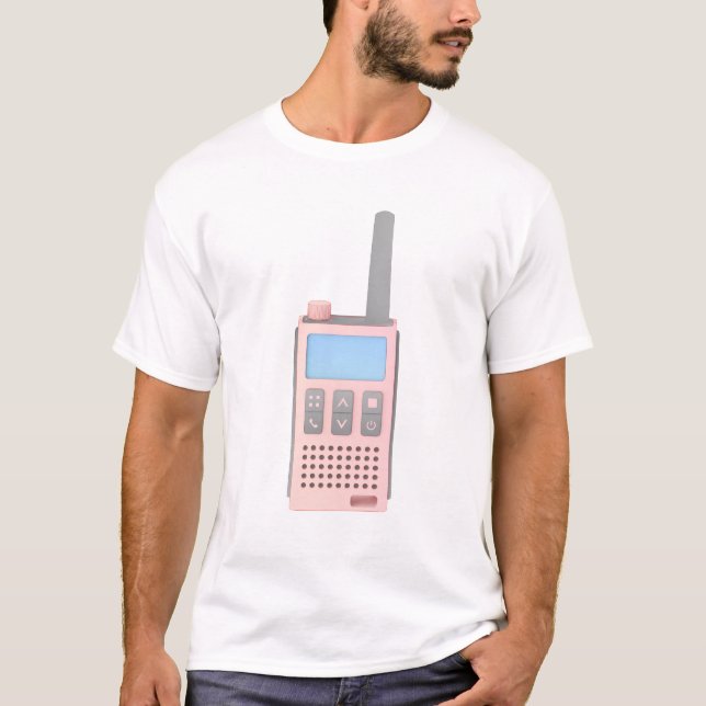 Skizze der modernen Fußgängergespräche T-Shirt (Vorderseite)