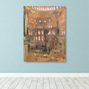 Skizze der Santa Sophia von John Singer Sargent Leinwanddruck