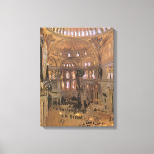 Skizze der Santa Sophia von John Singer Sargent Leinwanddruck