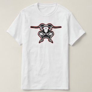 Skizze eines springenden Stiers T-Shirt