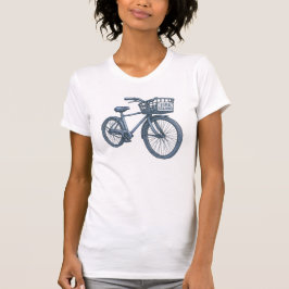 Skizze für den Fahrradkorb auf der Feuerinsel Long T-Shirt