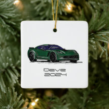 Skizze für Sportwagen C7 Corvette
