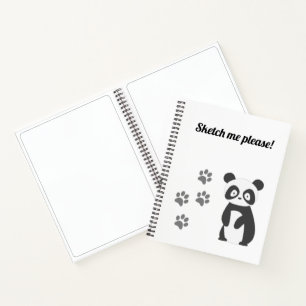 Skizze mir bitte! notizbuch