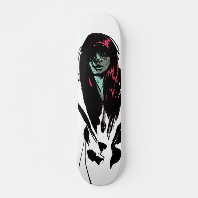 Skizze-Plattform Skateboard (Vorne)