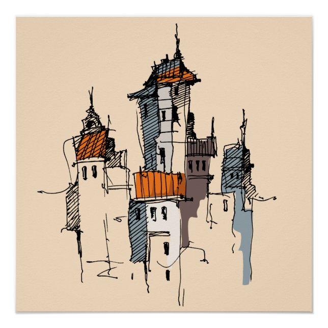 Skizze Poster (Vorderseite)