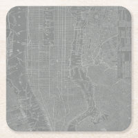 Skizze von New York City Map
