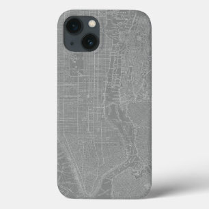 Skizze von New- York Citykarte Case-Mate iPhone Hülle