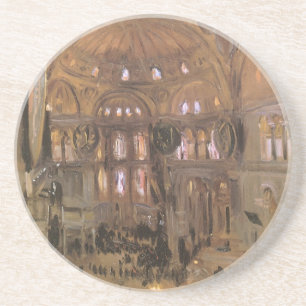 Skizze von Santa Sophia von John Singer Sargent Getränkeuntersetzer