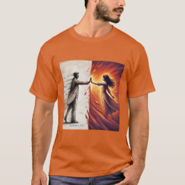 Skizze zum Mens-T-Shirt für die Realität T-Shirt