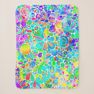 Skizzen Fantasy Art - Abstrakte Blume 2 Sherpadecke