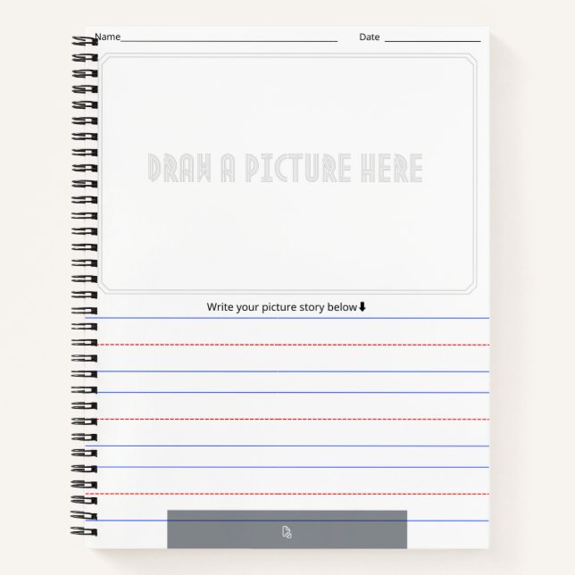 Skizzen und Gedanken-Notebook Notizbuch (Vorderseite)