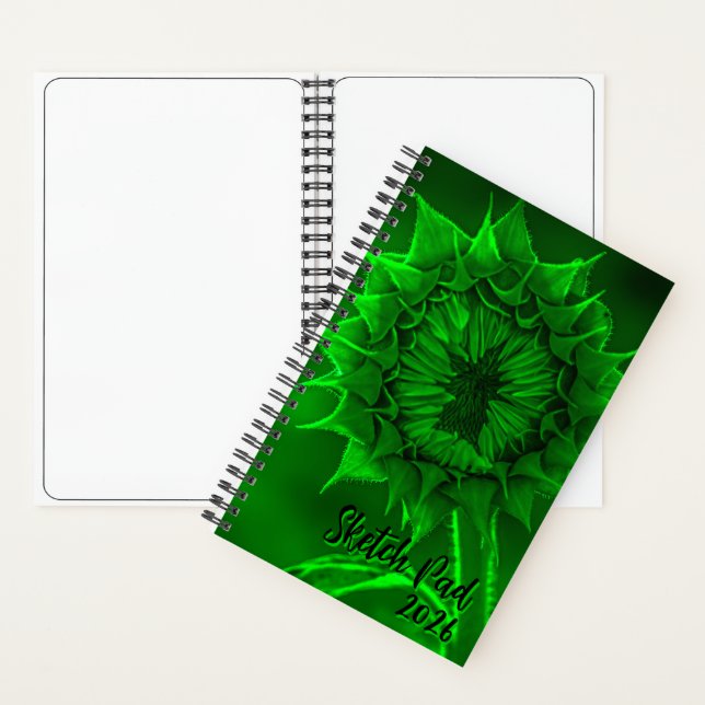 Skizzenblock Spiralblock Notizbuch (Innen)