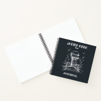 Skizzenbuch für Architekten  Notizbuch