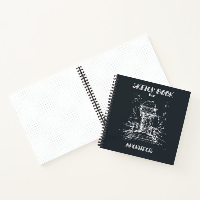 Skizzenbuch für Architekten  Notizbuch (Innenseite)