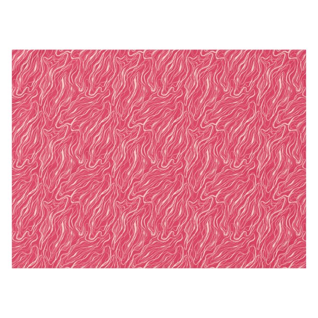 Skizzenkurven Tischdecke (Vorderseite (Horizontal))