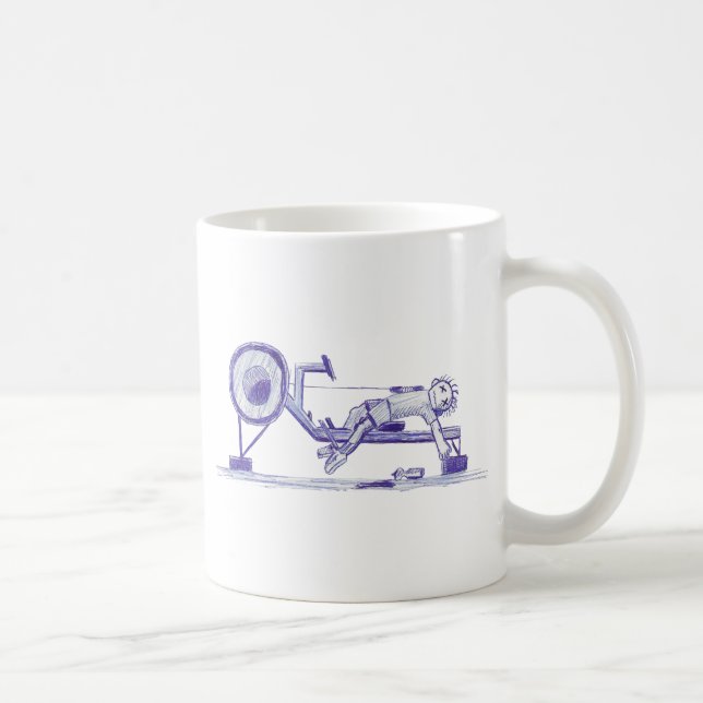 Skizziertes Dynamometer Kaffeetasse (Rechts)
