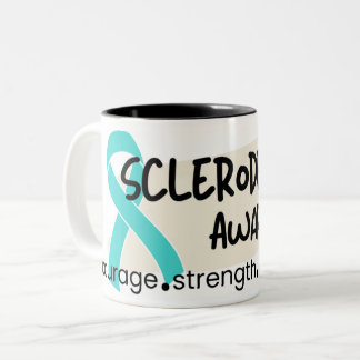 Skleroderma Magnete Zweifarbige Tasse