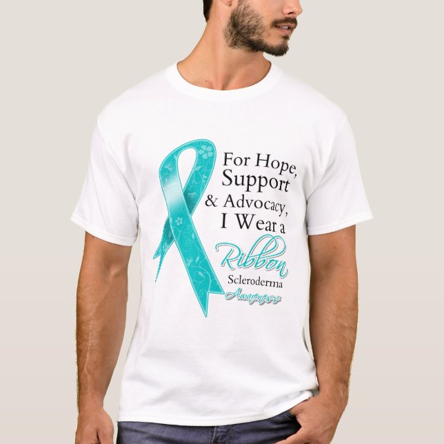 Skleroderma unterstützen das Bewusstsein für Hoffn T-Shirt (Vorderseite)