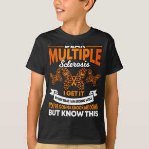 Sklerose Encephalomyelitis Disseminata Frau Surviv T-Shirt