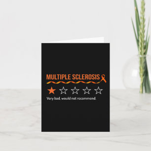 Sklerose Frau Review sehr schlecht würde nicht emp Karte
