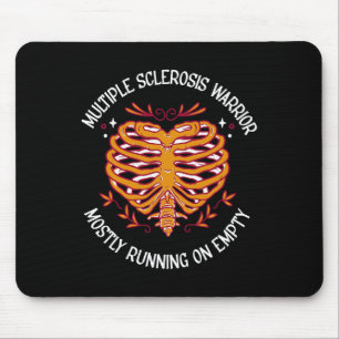 Sklerose-Krieger, die meistens auf Leere laufen Mousepad