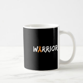 Sklerose Kriegerin Frau Awareness Orange Ribbon 1 Kaffeetasse