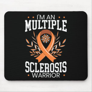 Sklerosis Awareness Orange Ribbon Mousepad