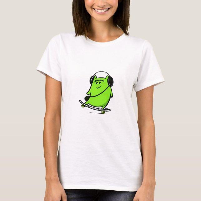 SklinesArt Skater T-Shirt (Vorderseite)