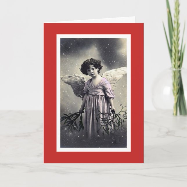 SKNOW ANGEL CHRISTMAS CARD KARTE (Vorderseite)