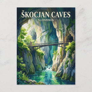 Škocjan-Höhlen Slowenien Postkarte