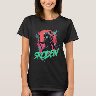 Skoden Native Amerikanische Ureinwohner Slang Lacr T-Shirt