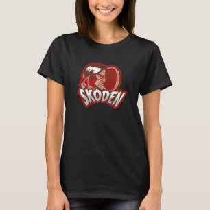 Skoden Slang Stickball Lacrosse Lass uns gehen Dan T-Shirt