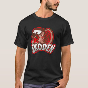 Skoden Slang Stickball Lacrosse Lass uns gehen Dan T-Shirt
