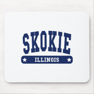 Skokie Illinois Uni Style T-Shirts Mousepad
