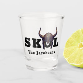 Skol und Horned Helmet Shot Glass Schnapsglas
