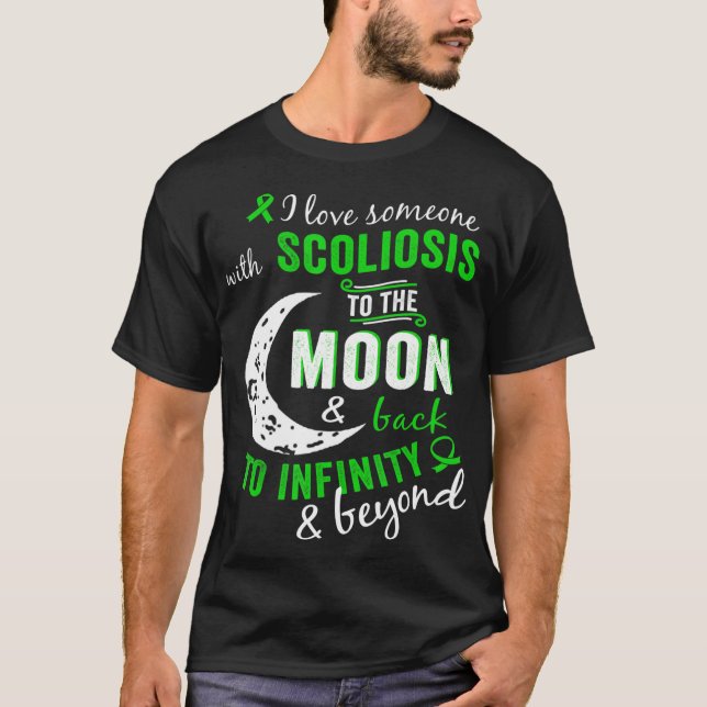 Skoliose - Bewusstsein für Frauen - Skoliose T-Shirt (Vorderseite)