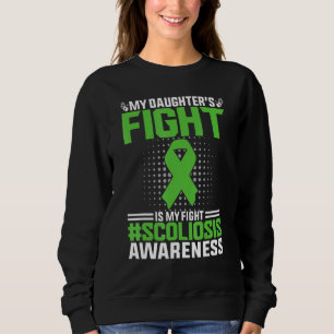 Skoliose-Rückenverletzung Überlebende Krieger Elte Sweatshirt