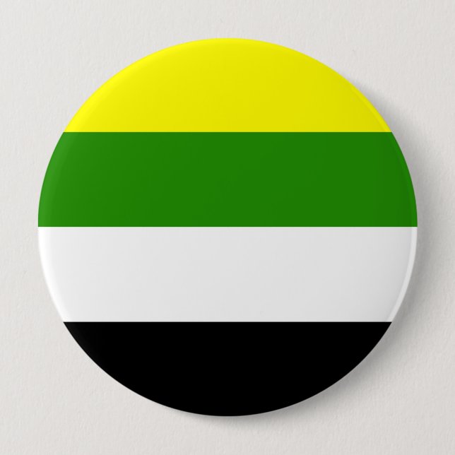 Skoliosexuelle Pride-Flagge Button (Vorderseite)