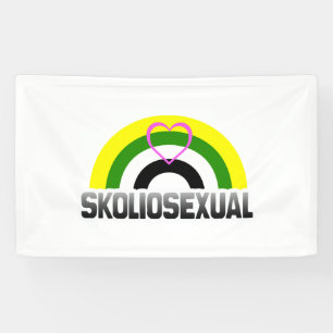 Skoliosexueller Stolz Banner