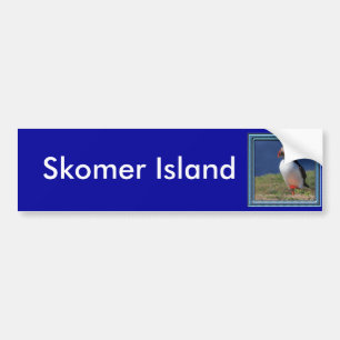 Skomer Insel-Papageientaucher Autoaufkleber