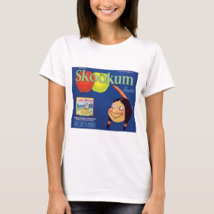 Skookum Vintager Apfel-Aufkleber T-Shirt