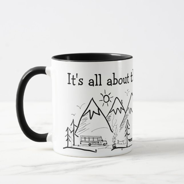 Skoolie Life 2 Tasse (Links)