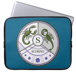 Skorpio Astrologie Laptopschutzhülle