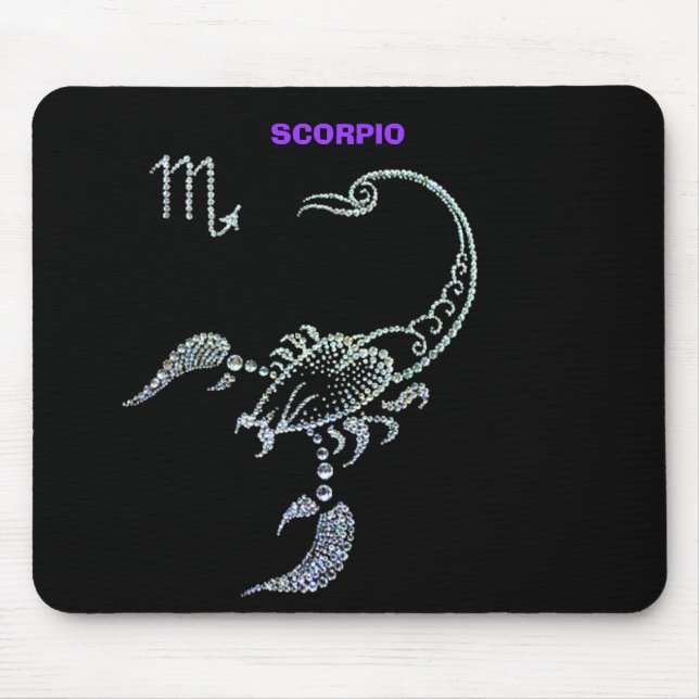 Skorpio Astrologie Mousepad (Vorne)