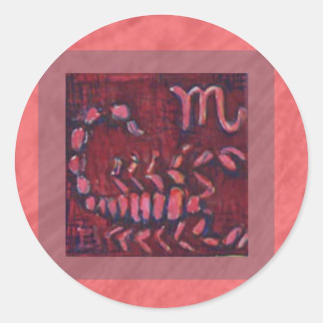 Skorpio, Aufkleber (klein) (Vorderseite)